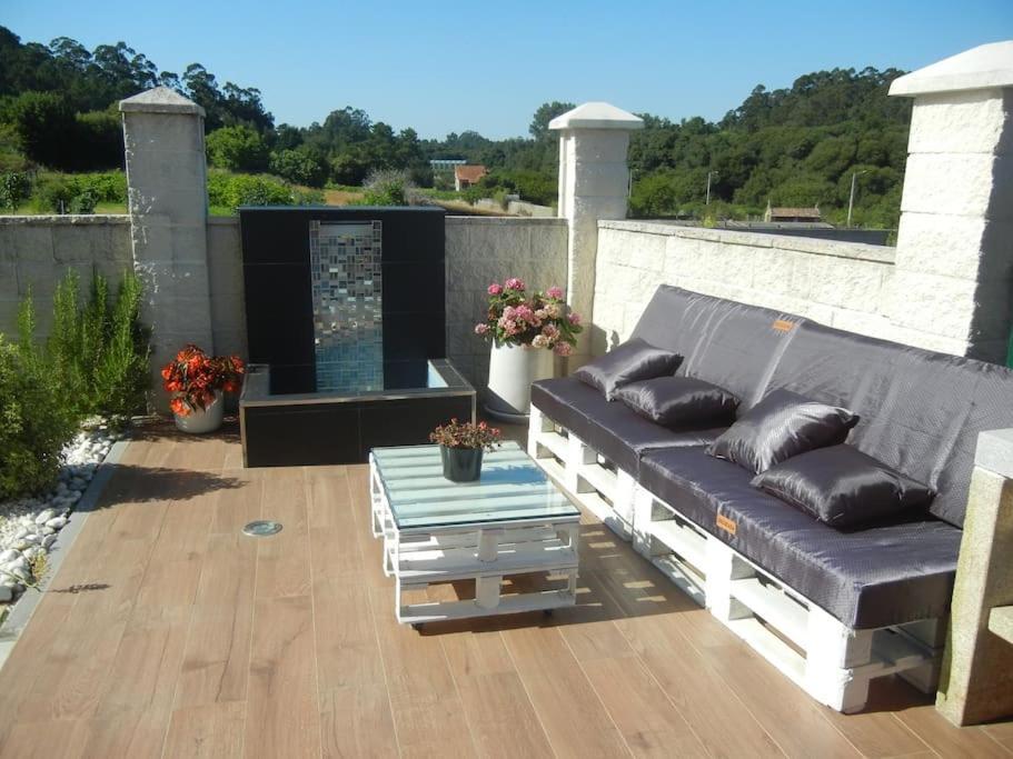 Chalet de diseño moderno en Sanxenxo Exterior foto